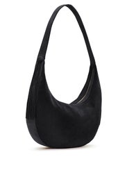 Black Suede Zoe Hobo by Elizabeth and James Accessories