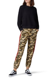 Camo Canvas HR Trousers by Joe's Jeans