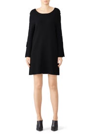 Button Sleeve Dress by Milly