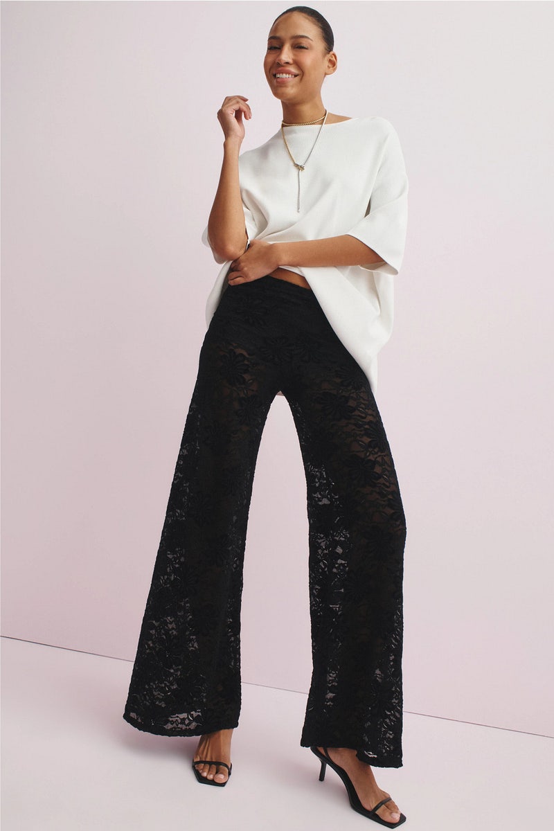 Fleur Lace Palazzo Pants by Nightcap - Photo 0