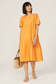 Marigold Tiered Midi Dress by Peter Som x RTR