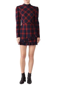 Nash Check Dress by The Fifth Label