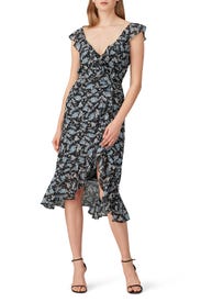 Floral Amal Dress by Veronica Beard