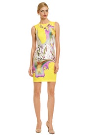 Melting Floral Sheath by Vera Wang