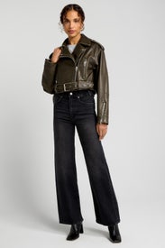 Ride Off Faux Leather Jacket by BLANKNYC