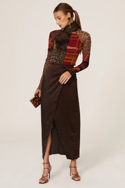 Collo Alto Turtleneck Top by Fuzzi