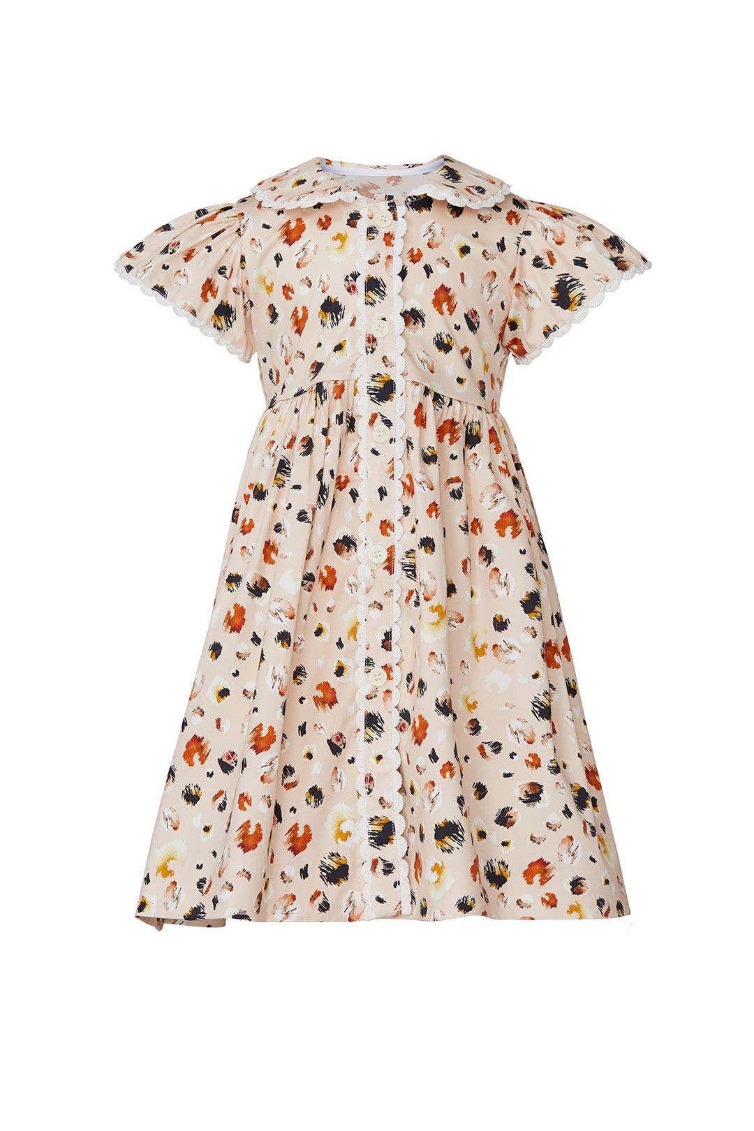 Kids Leopard Harper Dress by Harrison by Hunter Bell