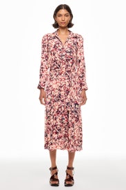 Long-Sleeved Shirt Dress by BOSS