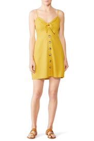 Front Tie Button Down Dress by J.O.A.