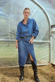 Twisted Midi Skirt by JW Anderson