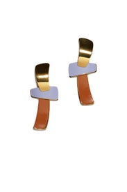 Lilac Ernesto Earrings by Lizzie Fortunato