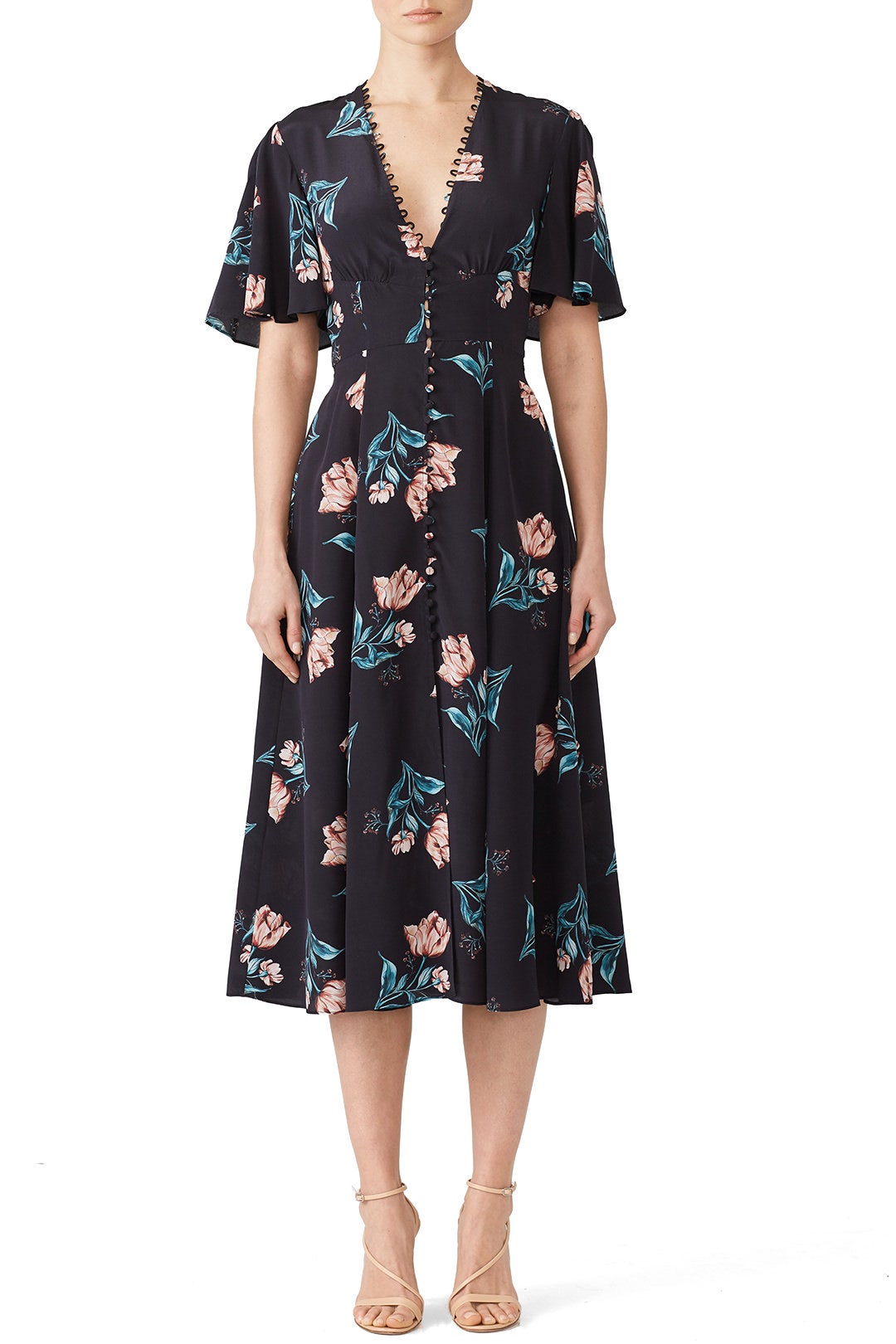 Floral Piper Dress by Nicholas 0