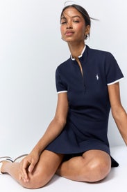Mock Neck Tennis Dress by Polo Ralph Lauren