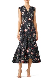 Ikat Wrap Dress by Rebecca Taylor NYC
