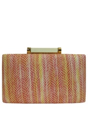 Pink Snake Minaudiere by Sondra Roberts