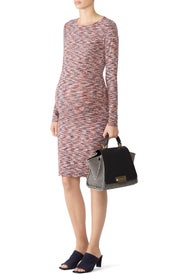 Spacedye Knit Maternity Dress by A Pea in the Pod