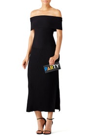 Black Marbella Dress by Elizabeth and James