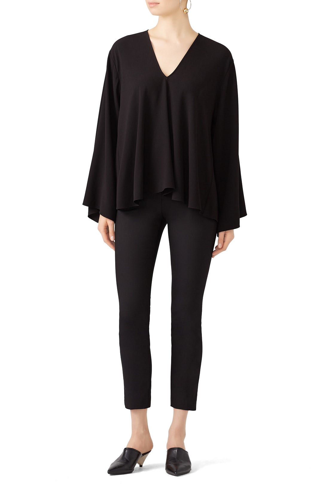 Black Ellis Top by Elizabeth and James 0