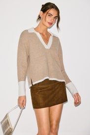 Mila Colorblock Sweater by Fifteen Twenty