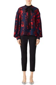 Midnight Floral Top by Sachin & Babi