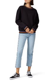 Multi Rib Sweatshirt by Sundry