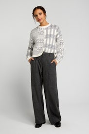 Elliott Plaid Sweater by Splendid