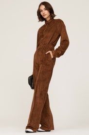 Ultrasuede Charlie Slim Shirt by Tibi