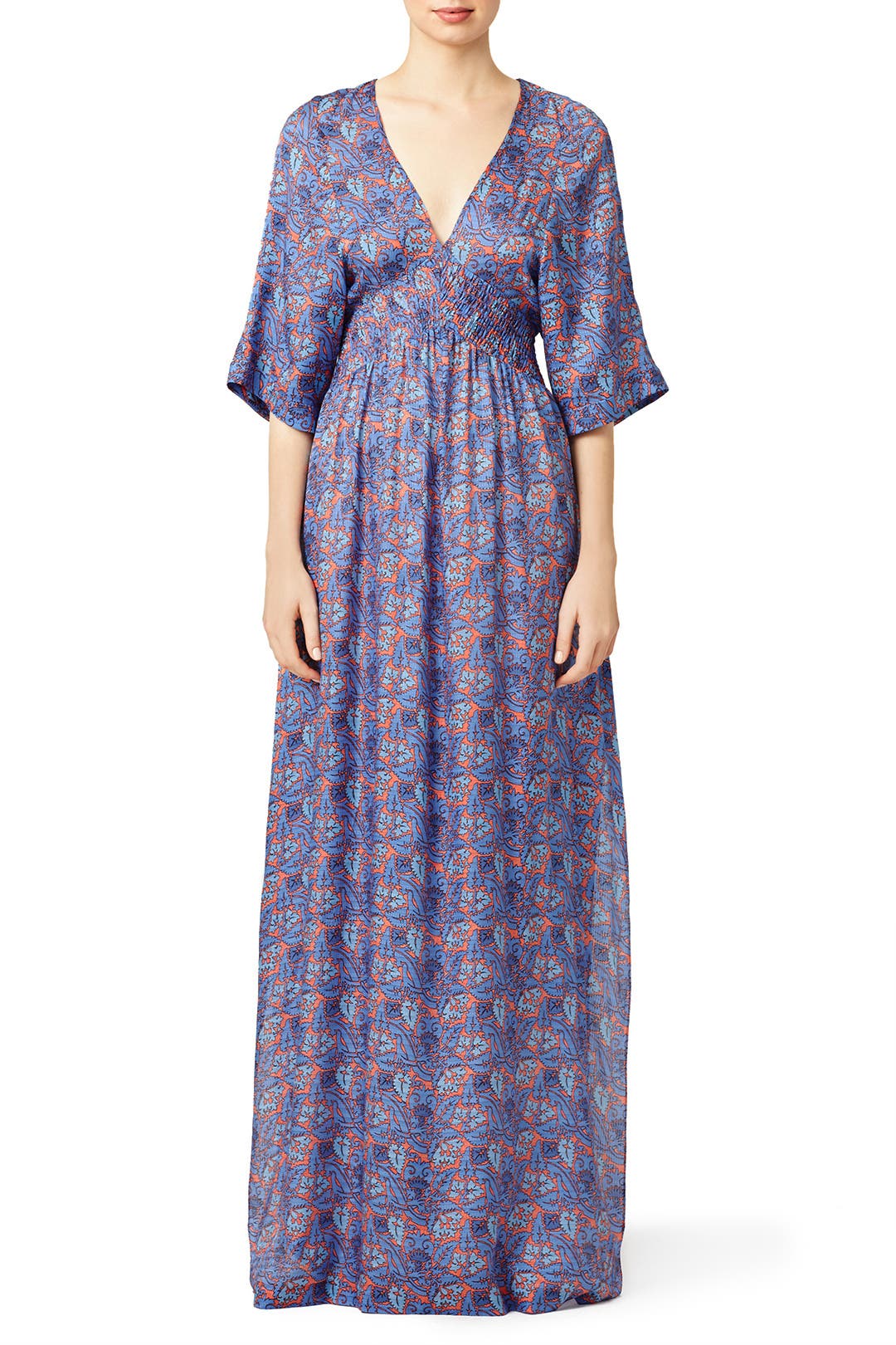 【送料&関税込】Tory Burch Kaftan With V-neck And Pendant Tory Burch Kaftan With V-neck And Pendant | italist, ALWAYS