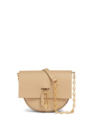 Tan Belay Saddle Crossbody Bag by ZAC Zac Posen Handbags