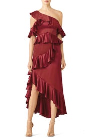 Garnet Lorelei Dress by AMUR