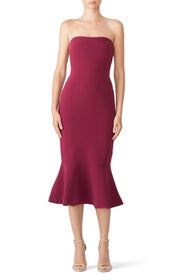 Raspberry Luna Dress by Cinq à Sept