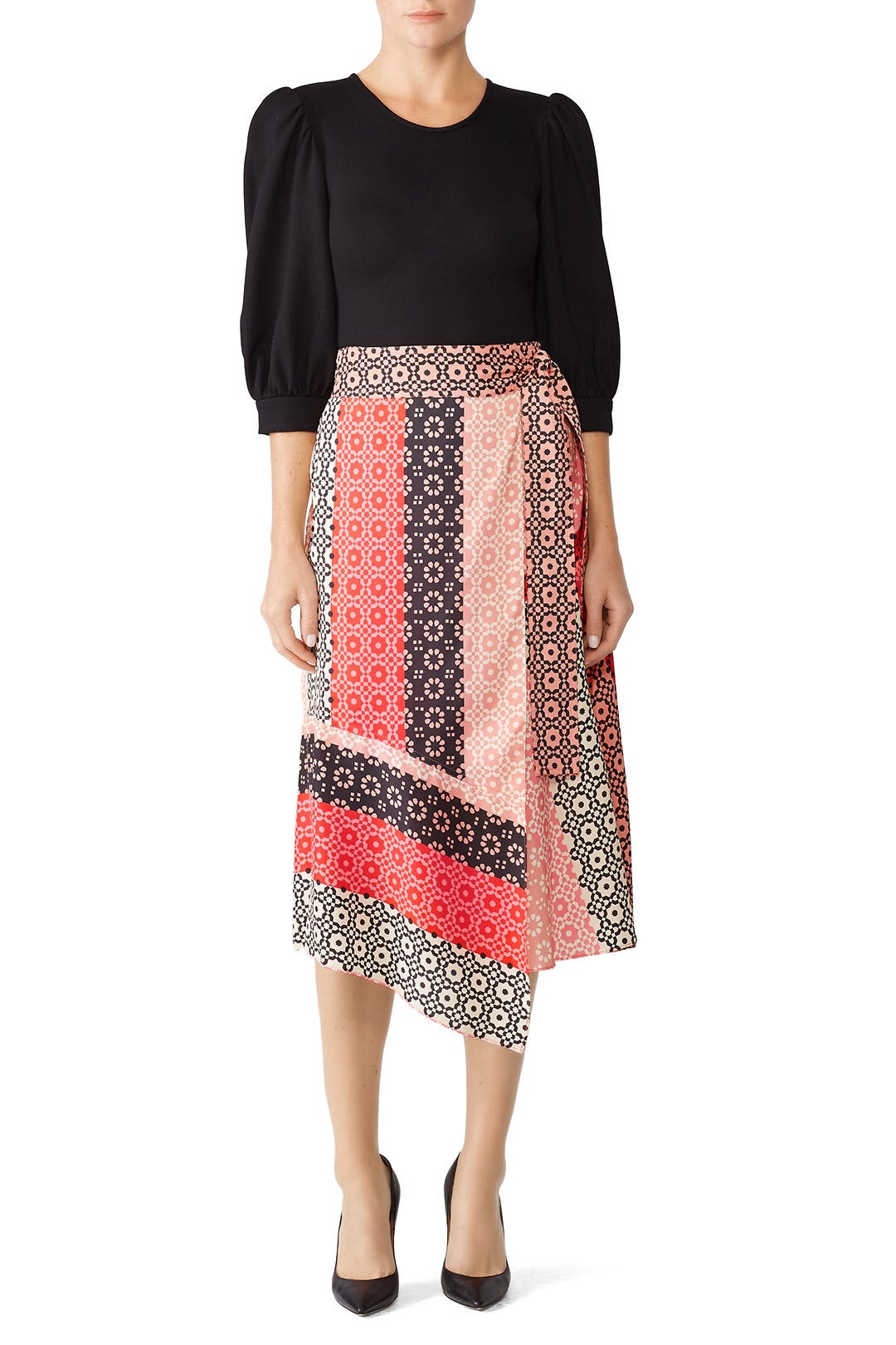 Carnation Wrap Skirt by Derek Lam 10 Crosby 0