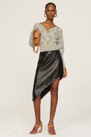 Zebra Print Sweater by Esteban Cortazar x RTR