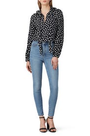 Cloud Dot Blouse by kate spade new york