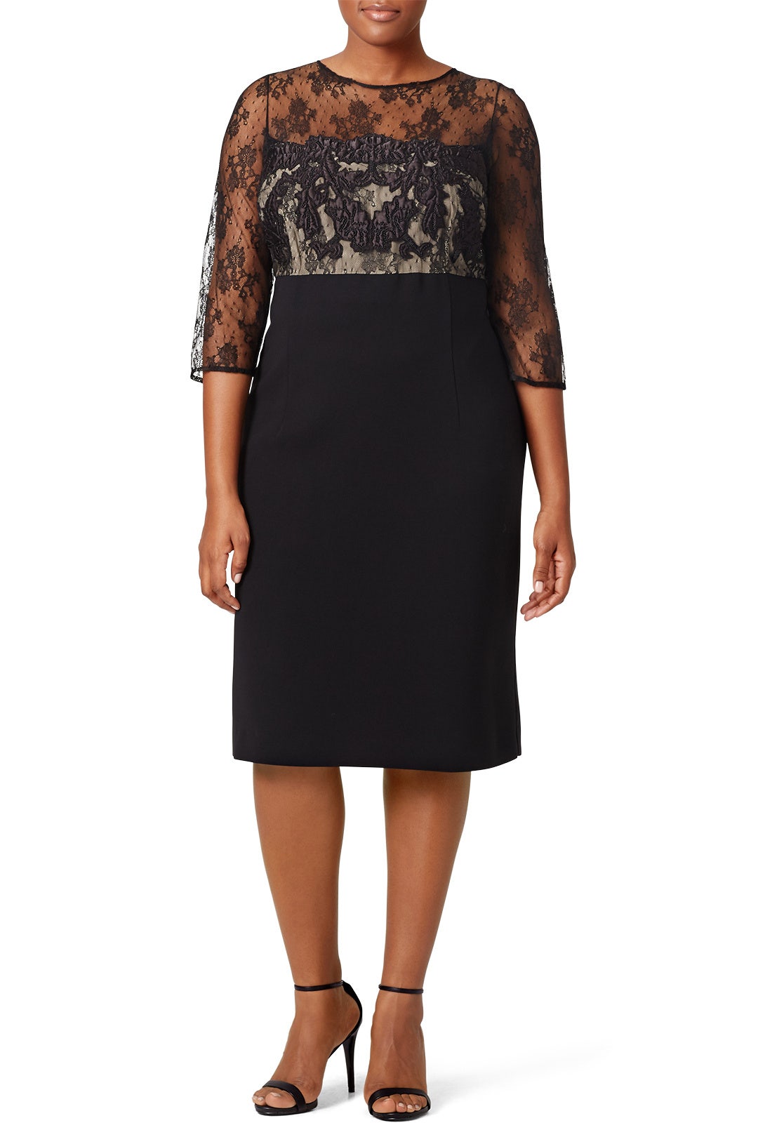 Delicate Lace Dress by Marina Rinaldi 0