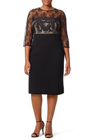 Delicate Lace Dress by Marina Rinaldi