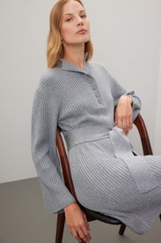 Gray Knit Mini Dress by Marissa Webb x RTR