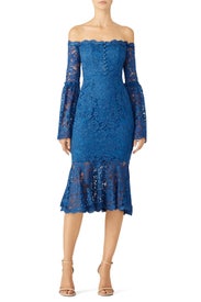 Blue Octavia Dress by Nicholas