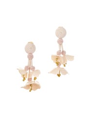 Falling Flower Earrings by Oscar de la Renta