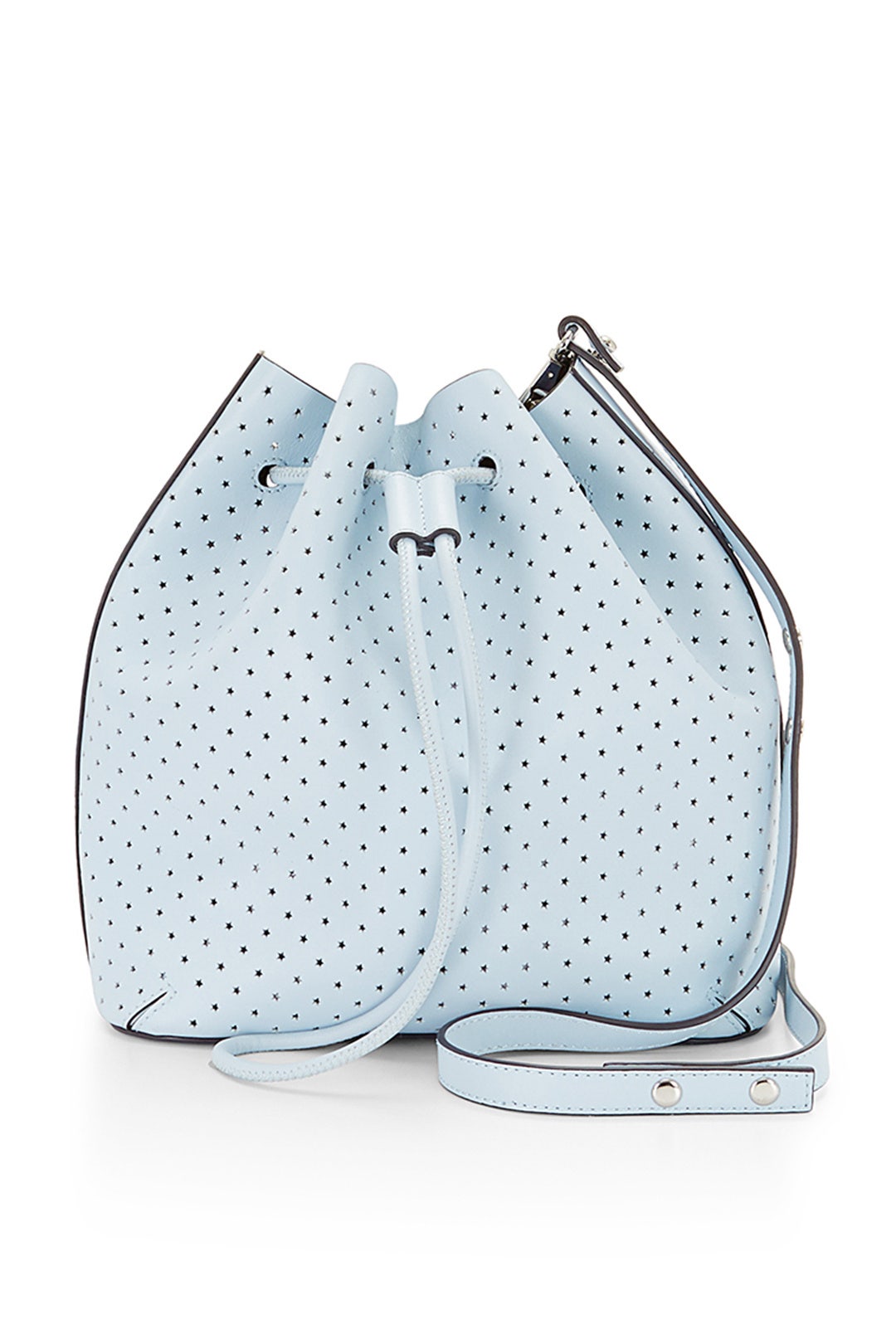 Ice Blue Bucket Bag by Rebecca Minkoff Accessories