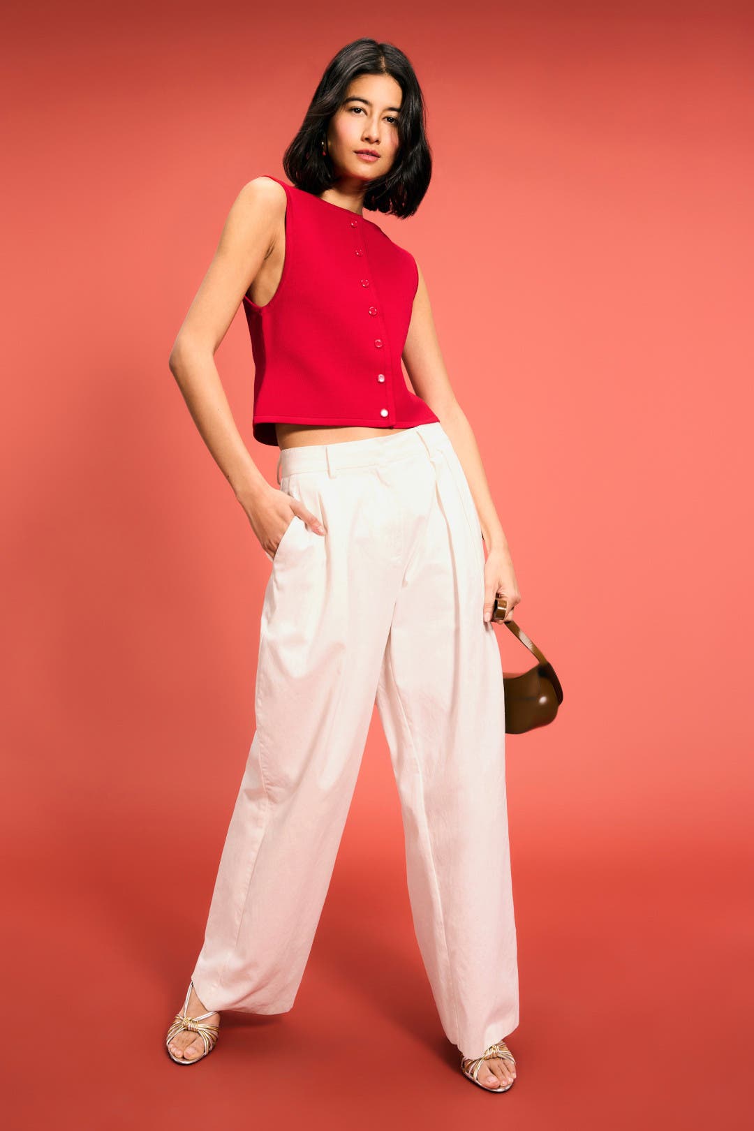 Sleeveless Sweater by Sandro | Rent the Runway