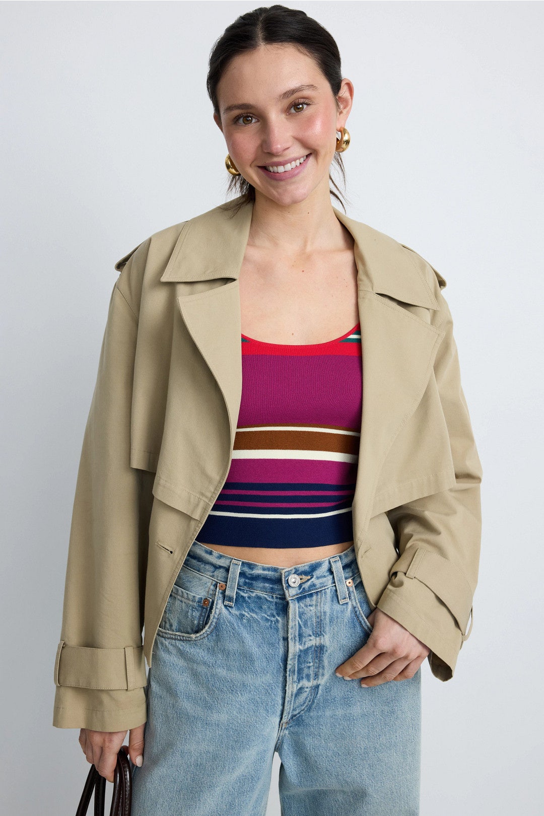 Germana Striped Knit Tank by Vanessa Bruno 0