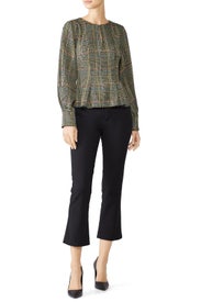 Plaid Lorraine Top by ASTR the Label