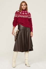 Red Tulip Sweater by Scotch & Soda