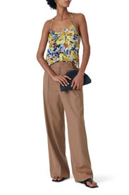 Floral Racerback Cami by Badgley Mischka