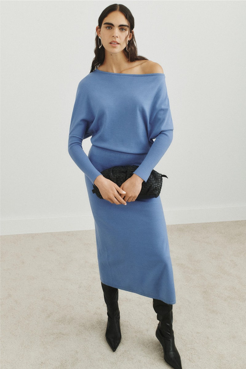 Horizon Knit Midi Dress by SIMKHAI - Photo 0