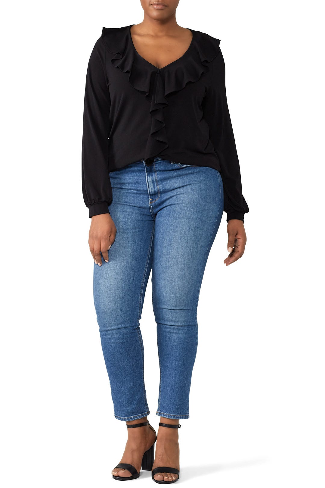 Joanna Ruffle Top by Leota 0