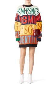 Striped MSGM Sweater Dress by MSGM