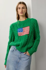 Aran Flag Sweater by Polo Ralph Lauren