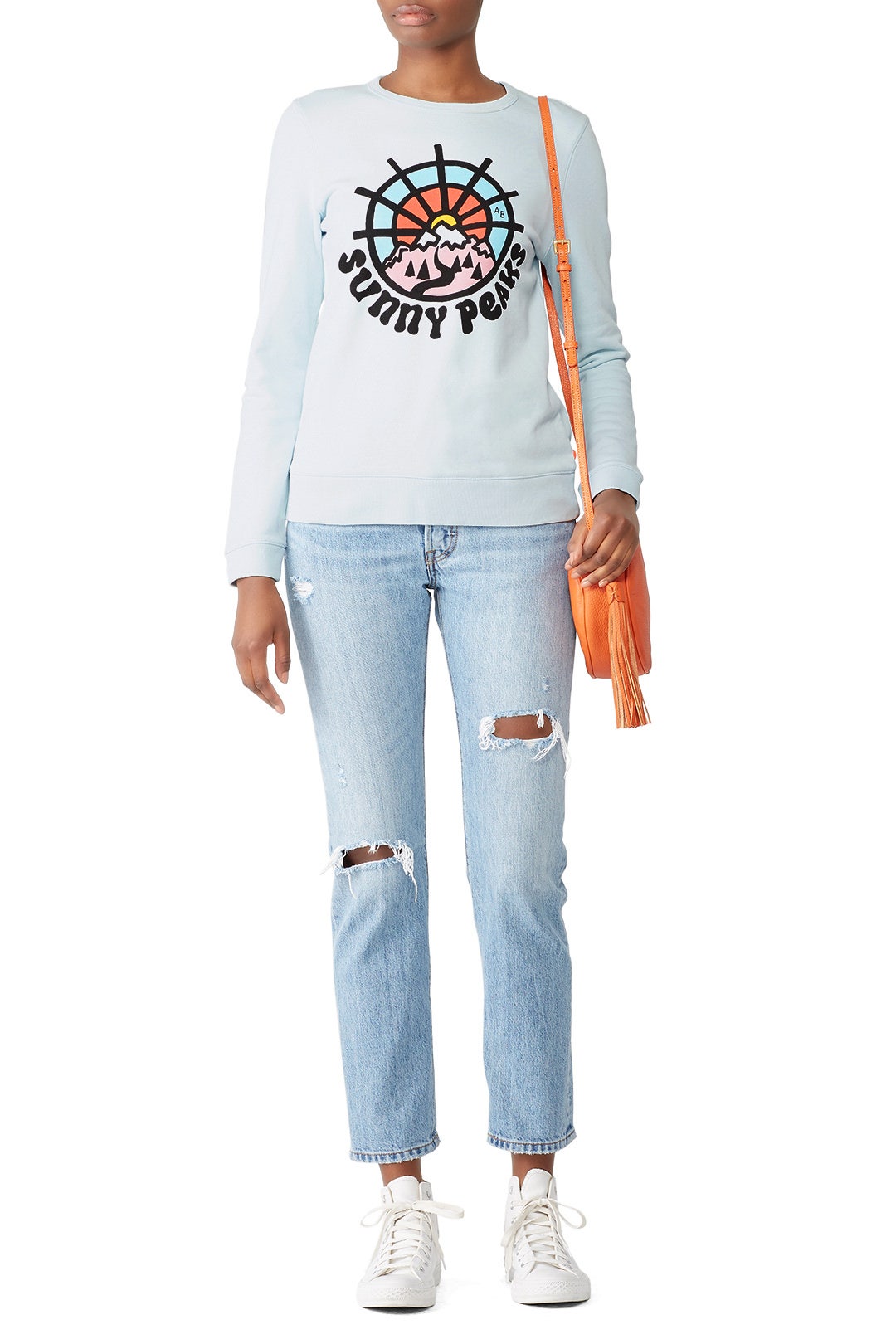 Sunny Peaks Sweatshirt by Scotch & Soda 0